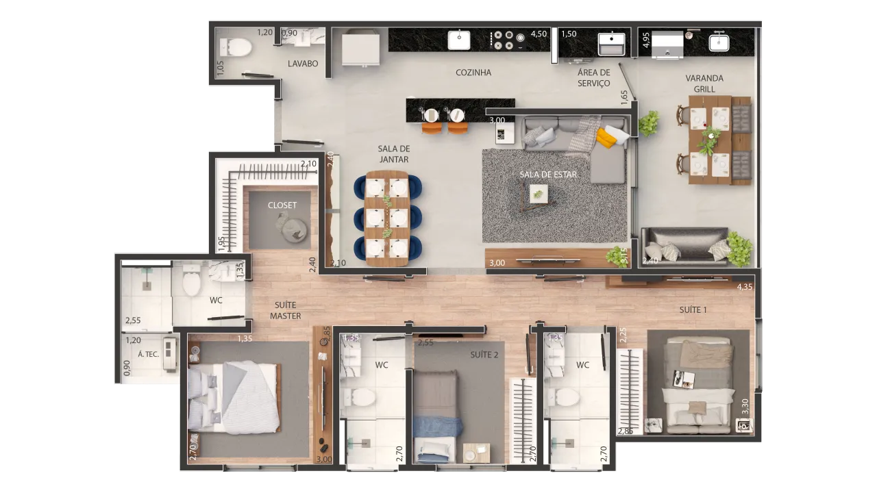Final 4 Alpha Versailles - 108m²